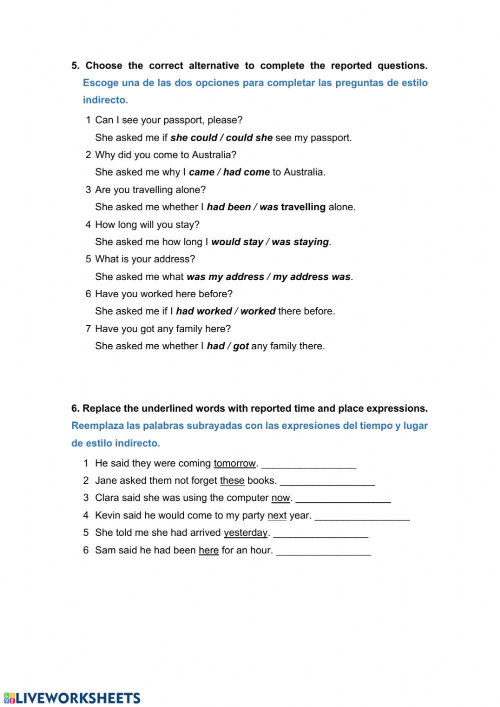 Revision 4ºESO (Unit 5)