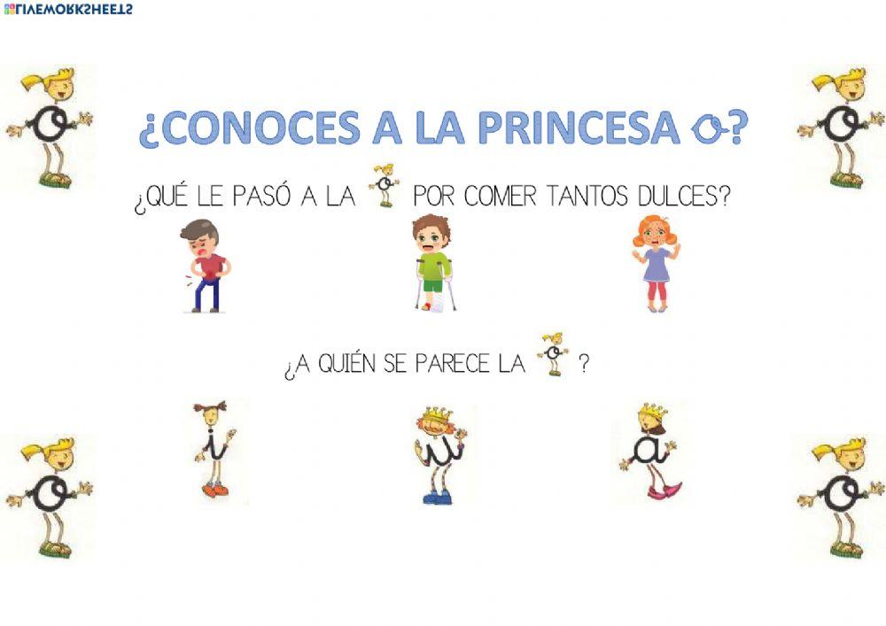 Test cuento Princesa O