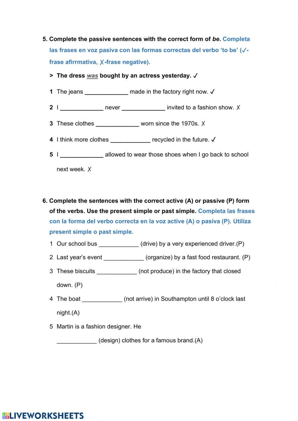 Revision 3ºESO (Unit 5)