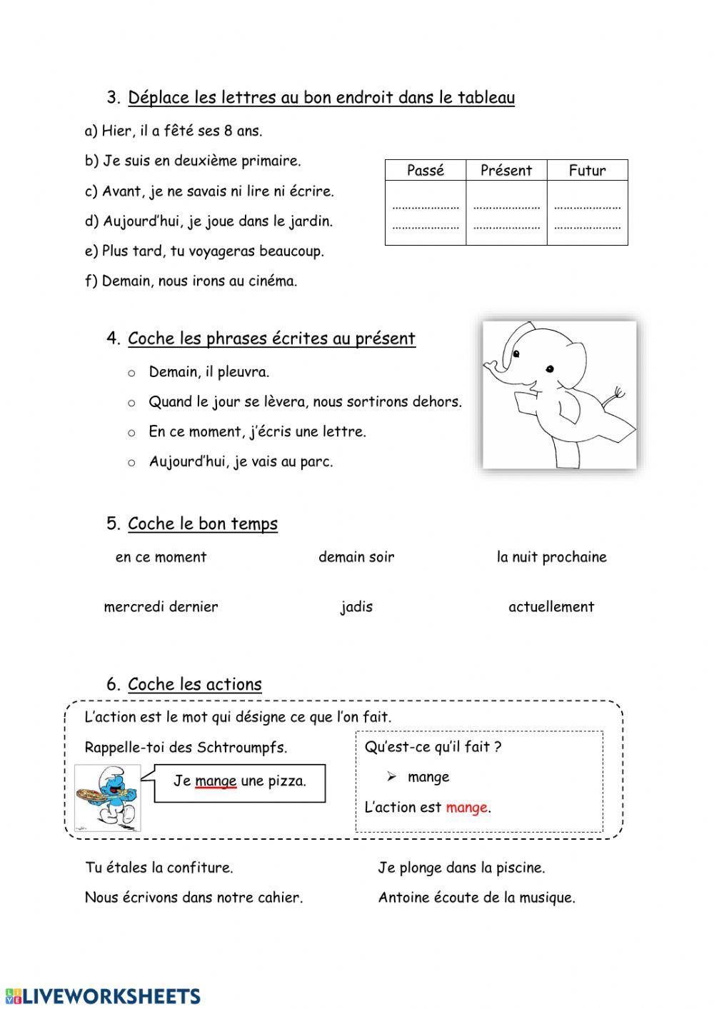 Passé, présent, futur