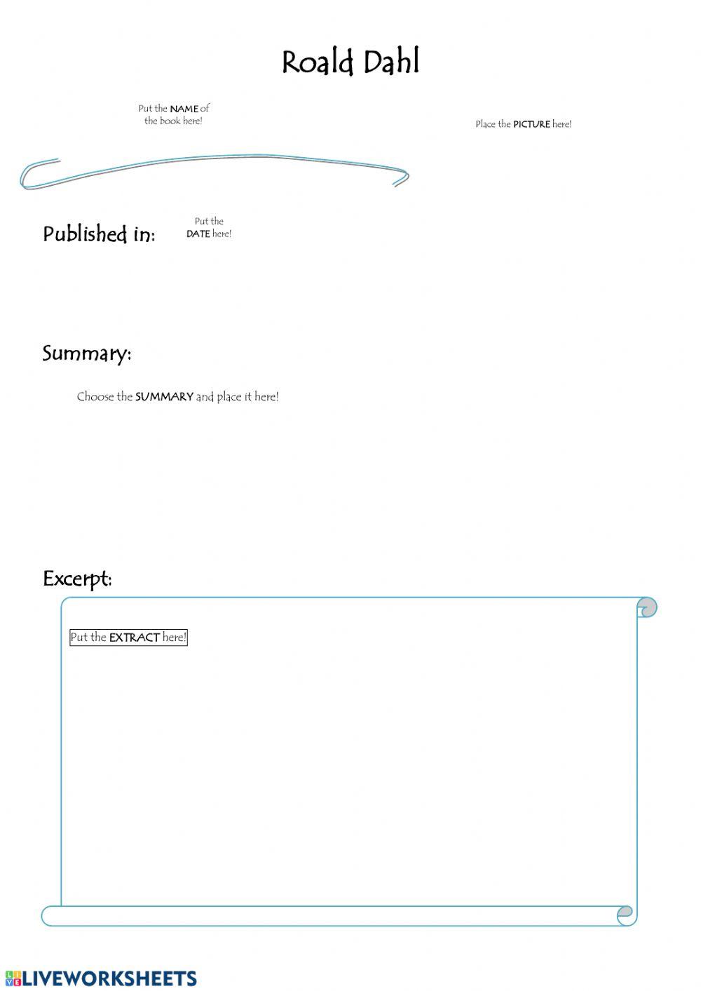 English literature for kids - upper