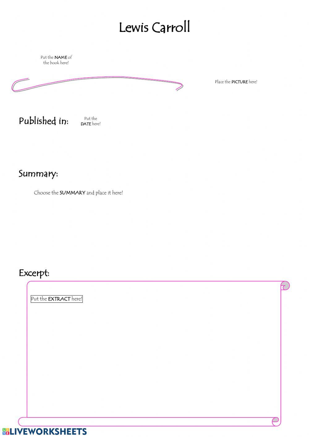 English literature for kids - upper