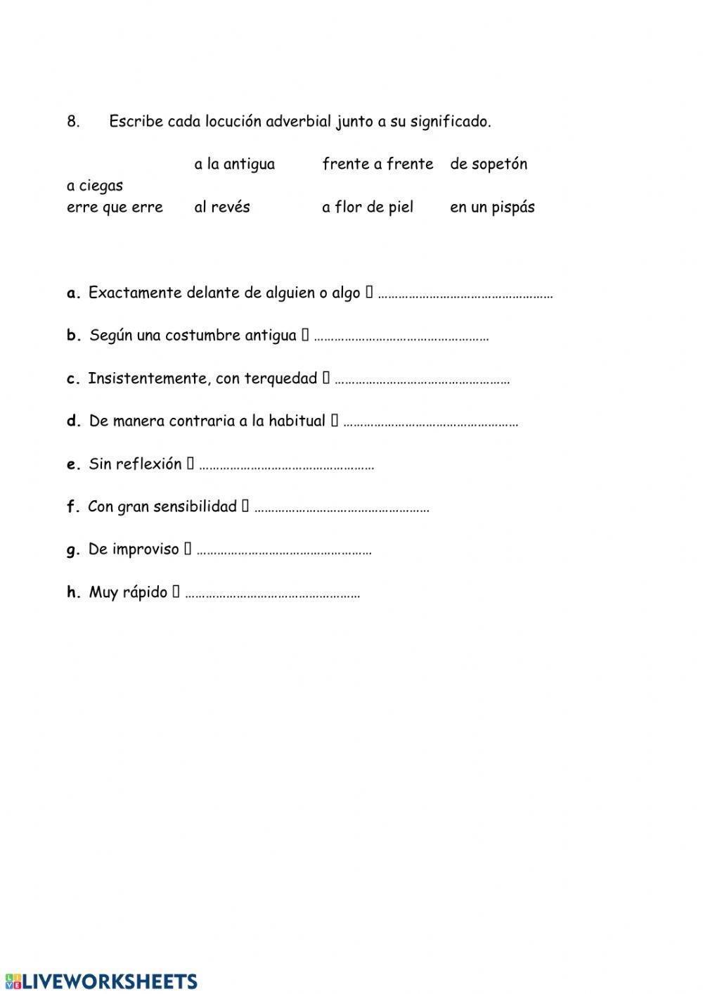 Adverbios,preposiciones , conjunciones e interjecciones