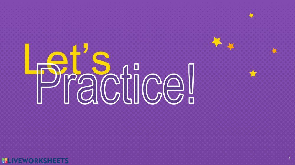 Comparatives and superlatives practice 1