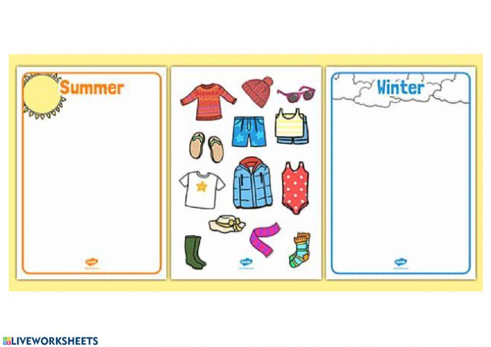 Winter-sumer clothes