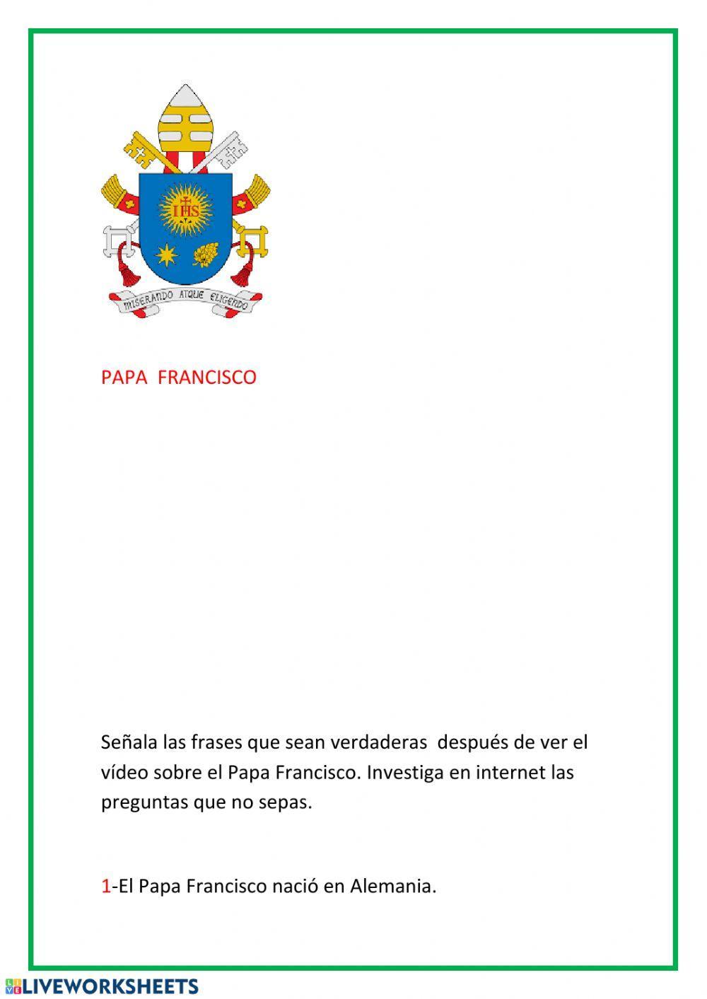 Papa Francisco
