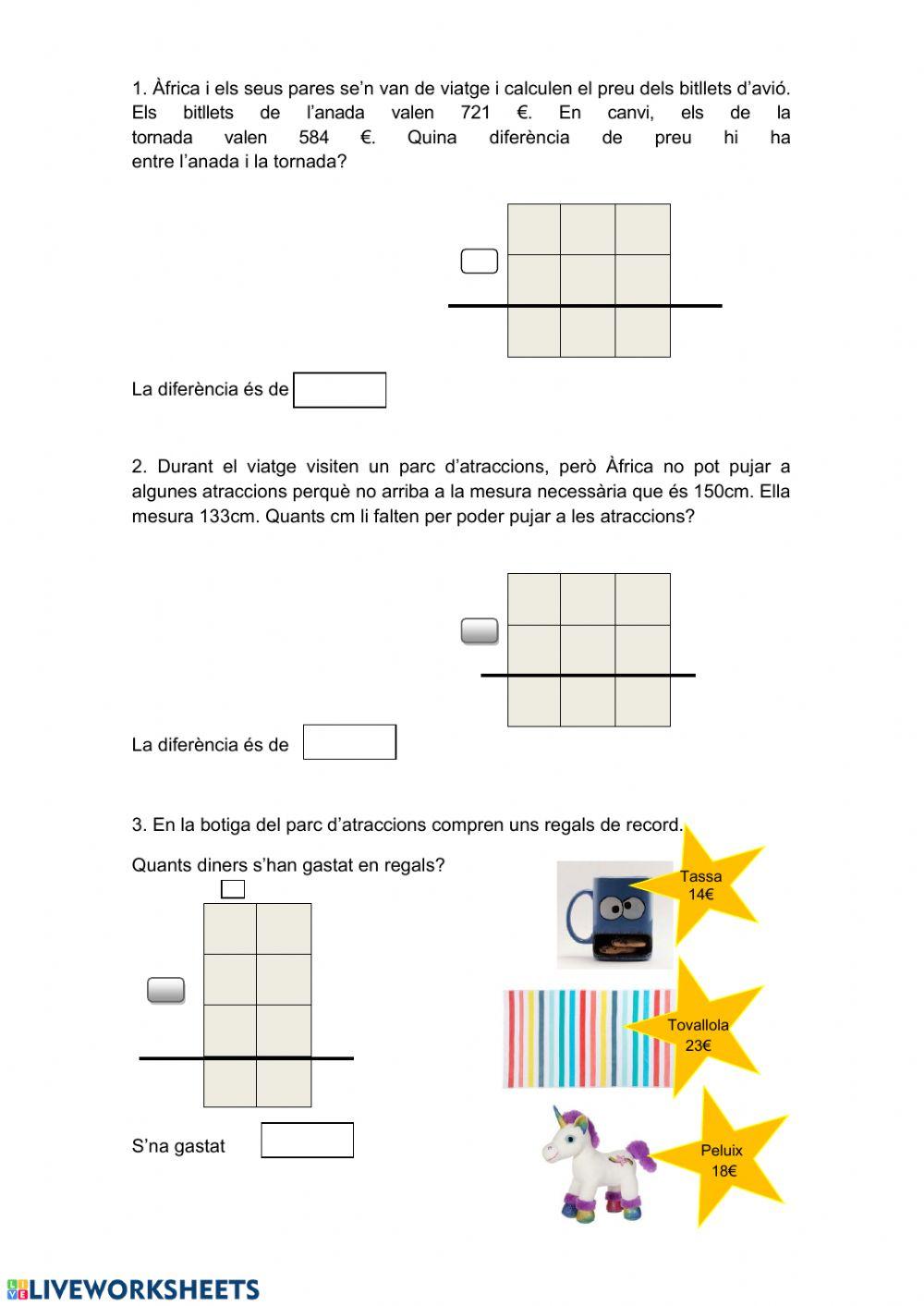 Problemes de matemàtiques