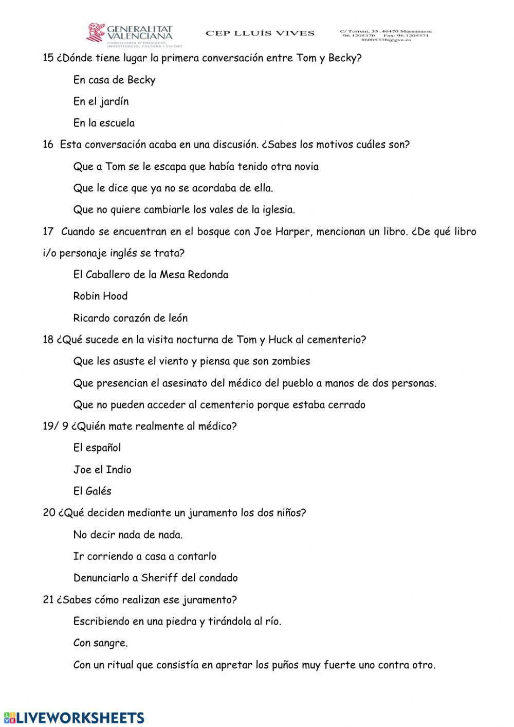 Las aventuras de Tom Sawyer