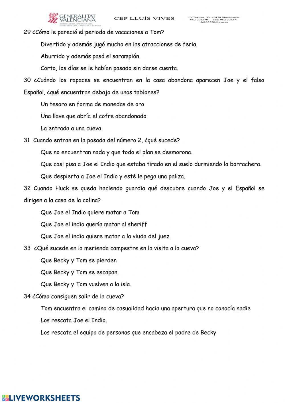 Las aventuras de Tom Sawyer