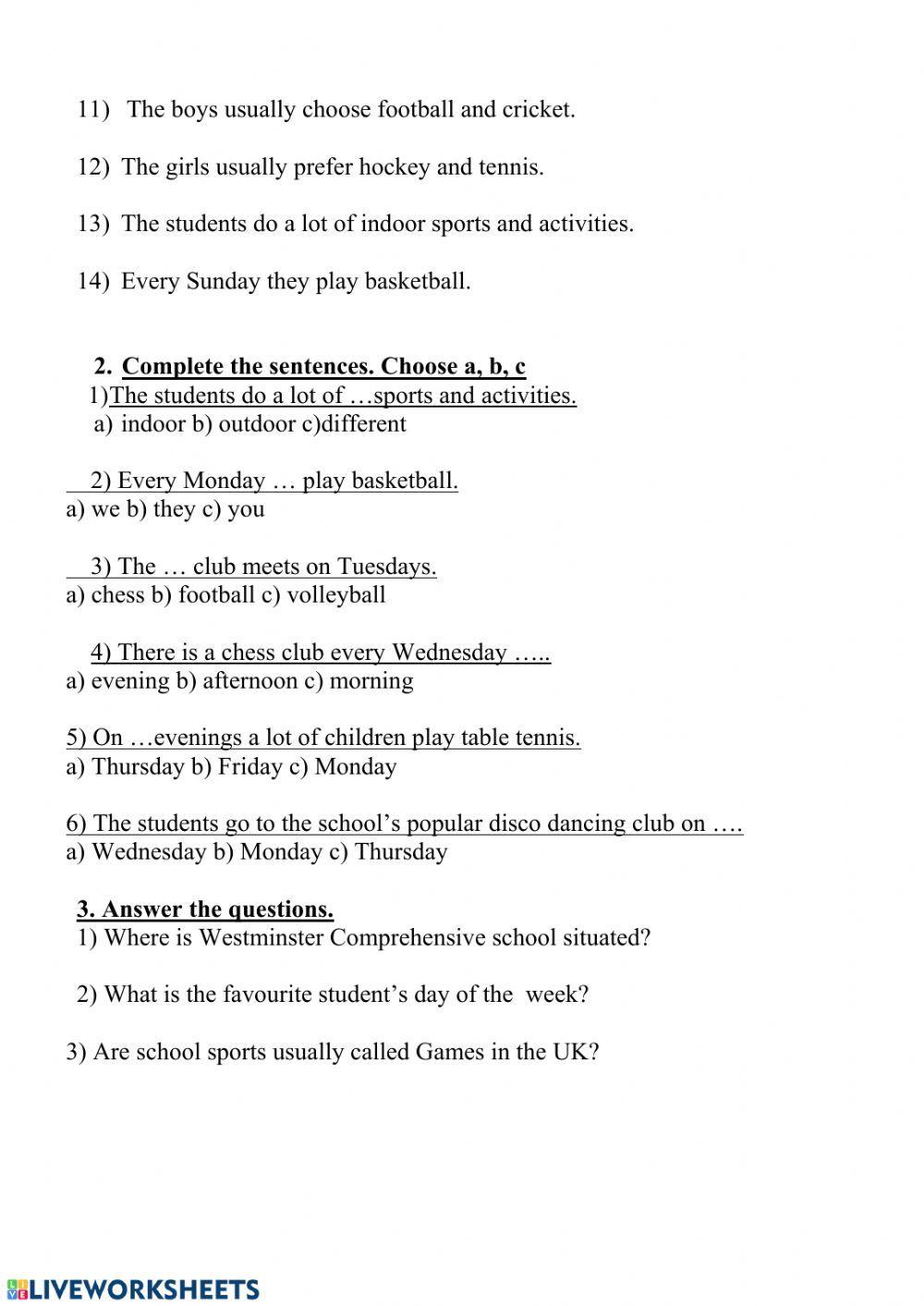 Reading Comprehension Form 6 Sem II