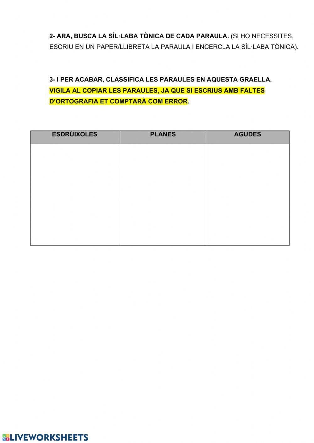 Separació síl·labes