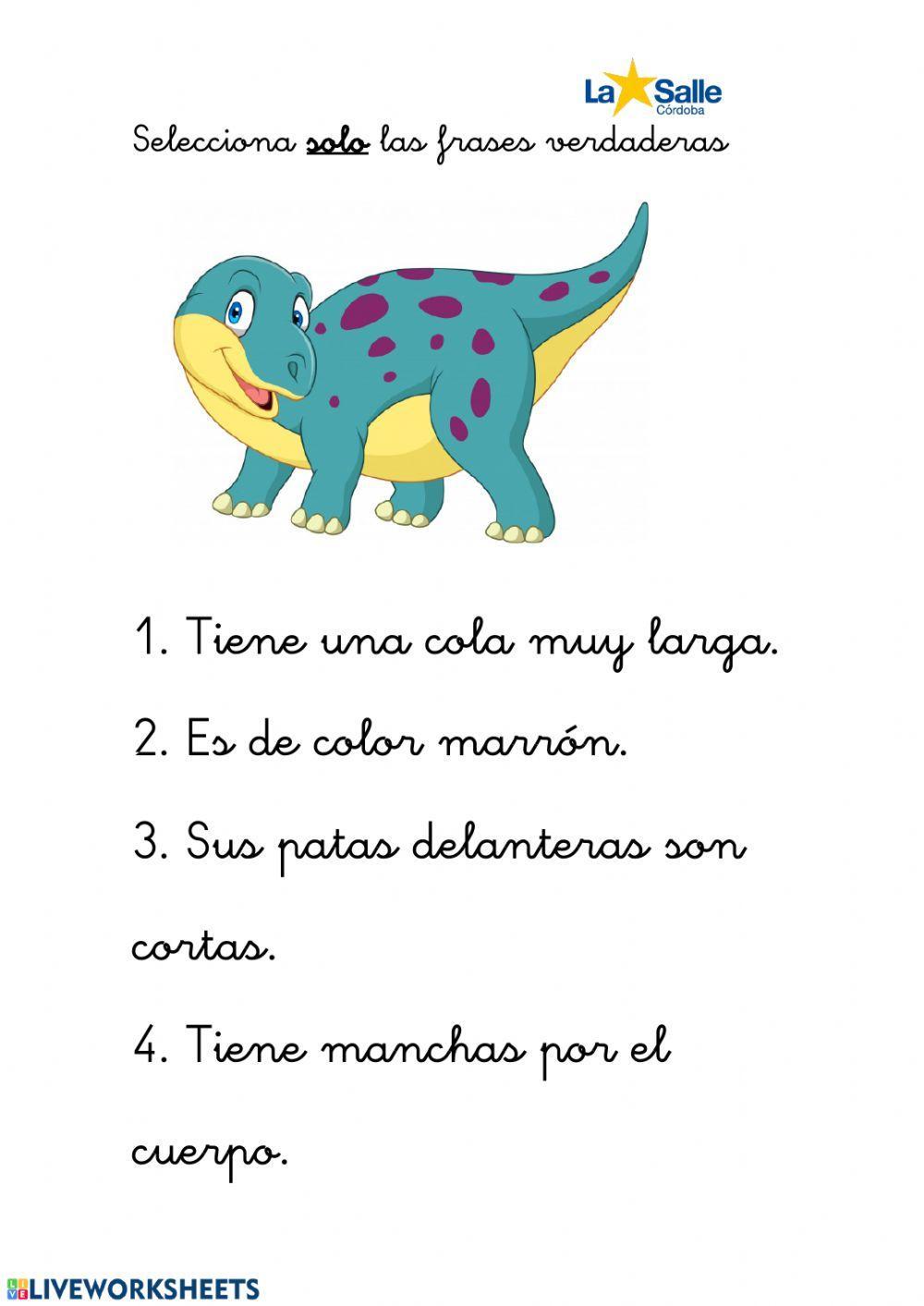 Lectura comprensiva de frases 1 Lectura comprensiva de frases 1