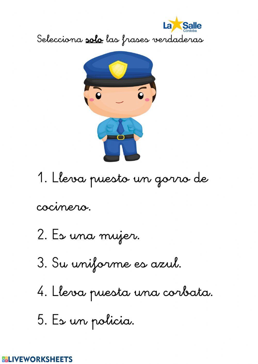Lectura comprensiva de frases 6 Lectura comprensiva de frases 6