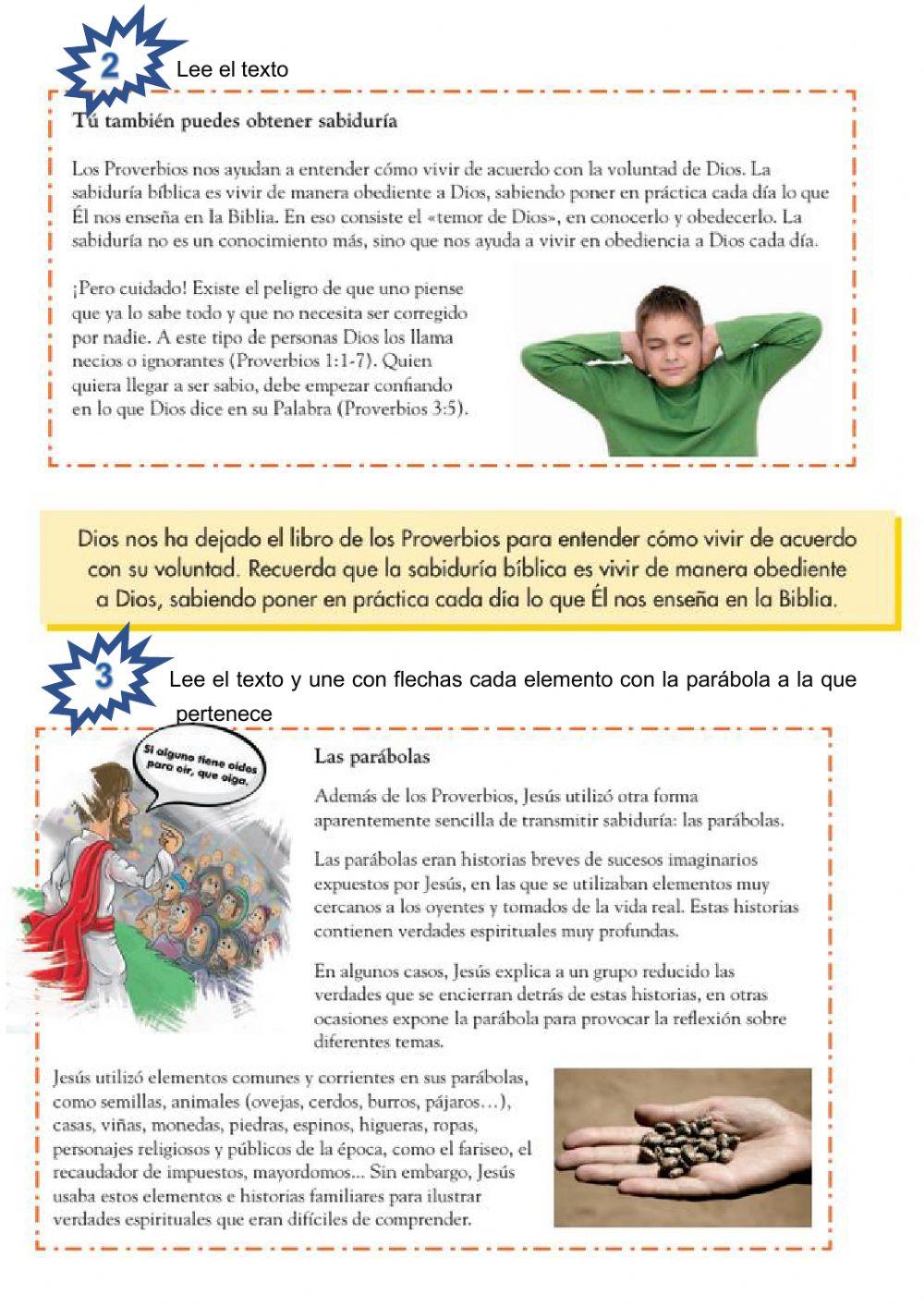 Salomón y las Parábolas