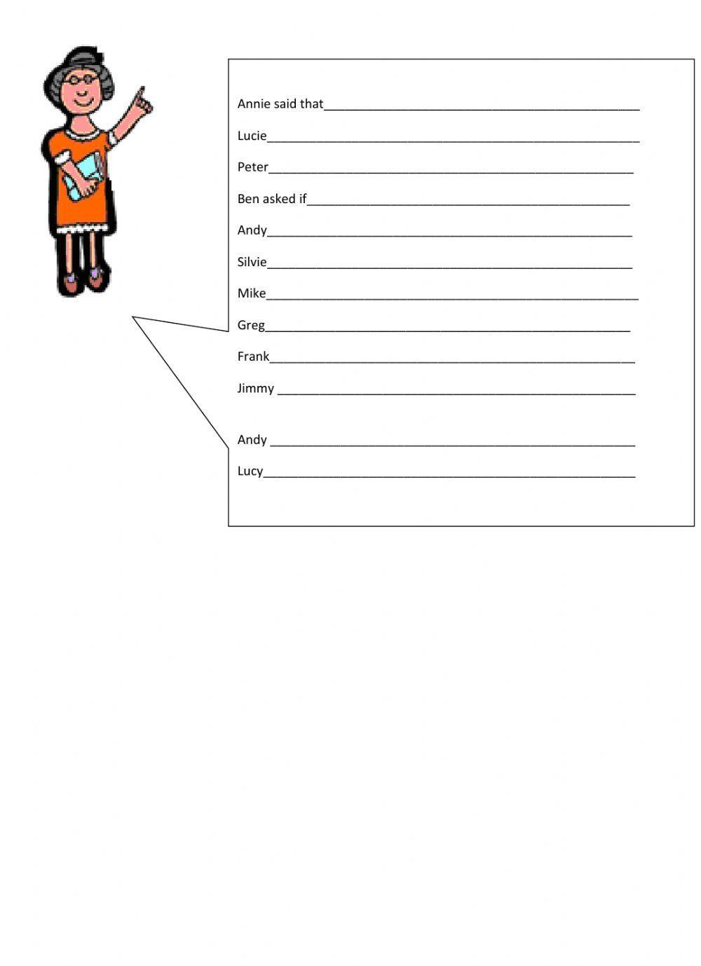 7th Reported Speech-3