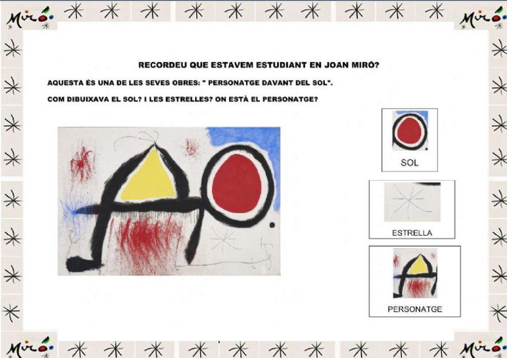 Relaciona cada figura del quadre