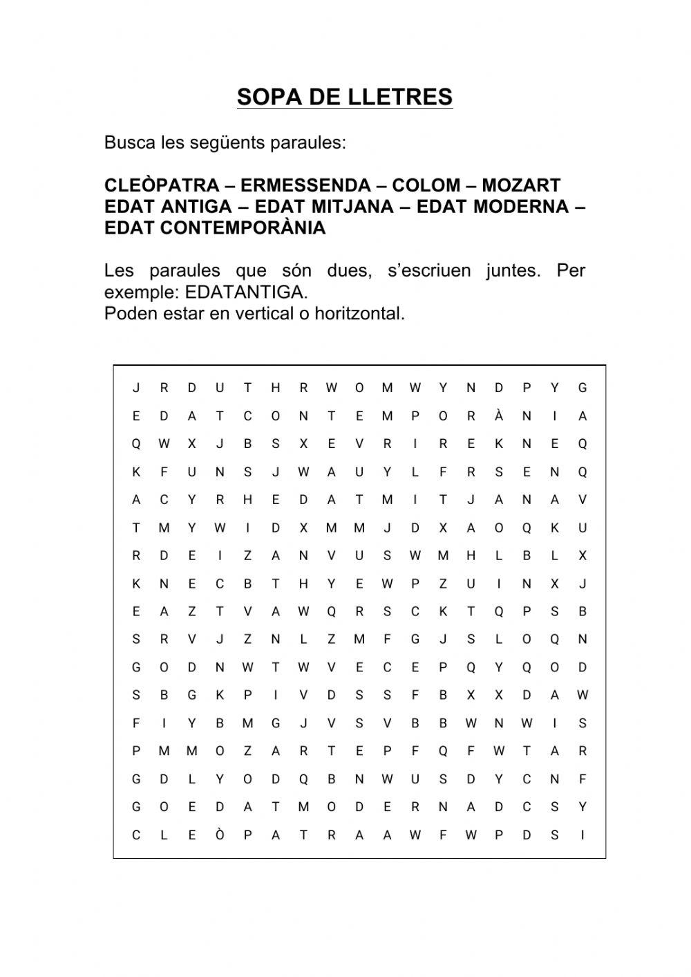 Personatges de la història