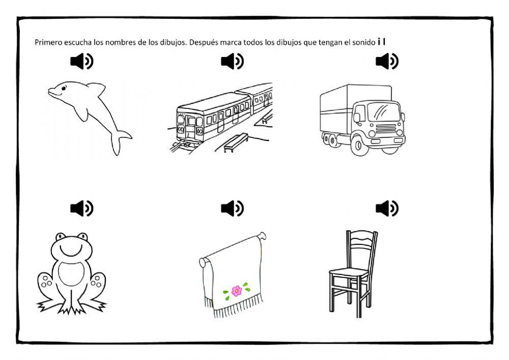 Discriminación auditiva de la I