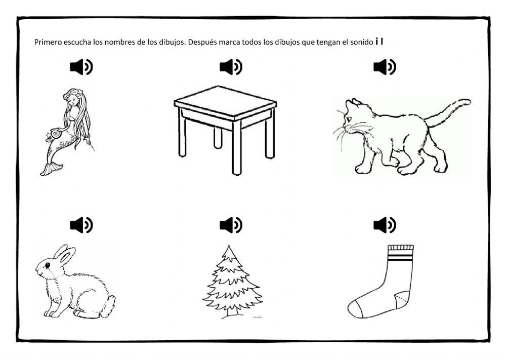 Discriminación auditiva de la I