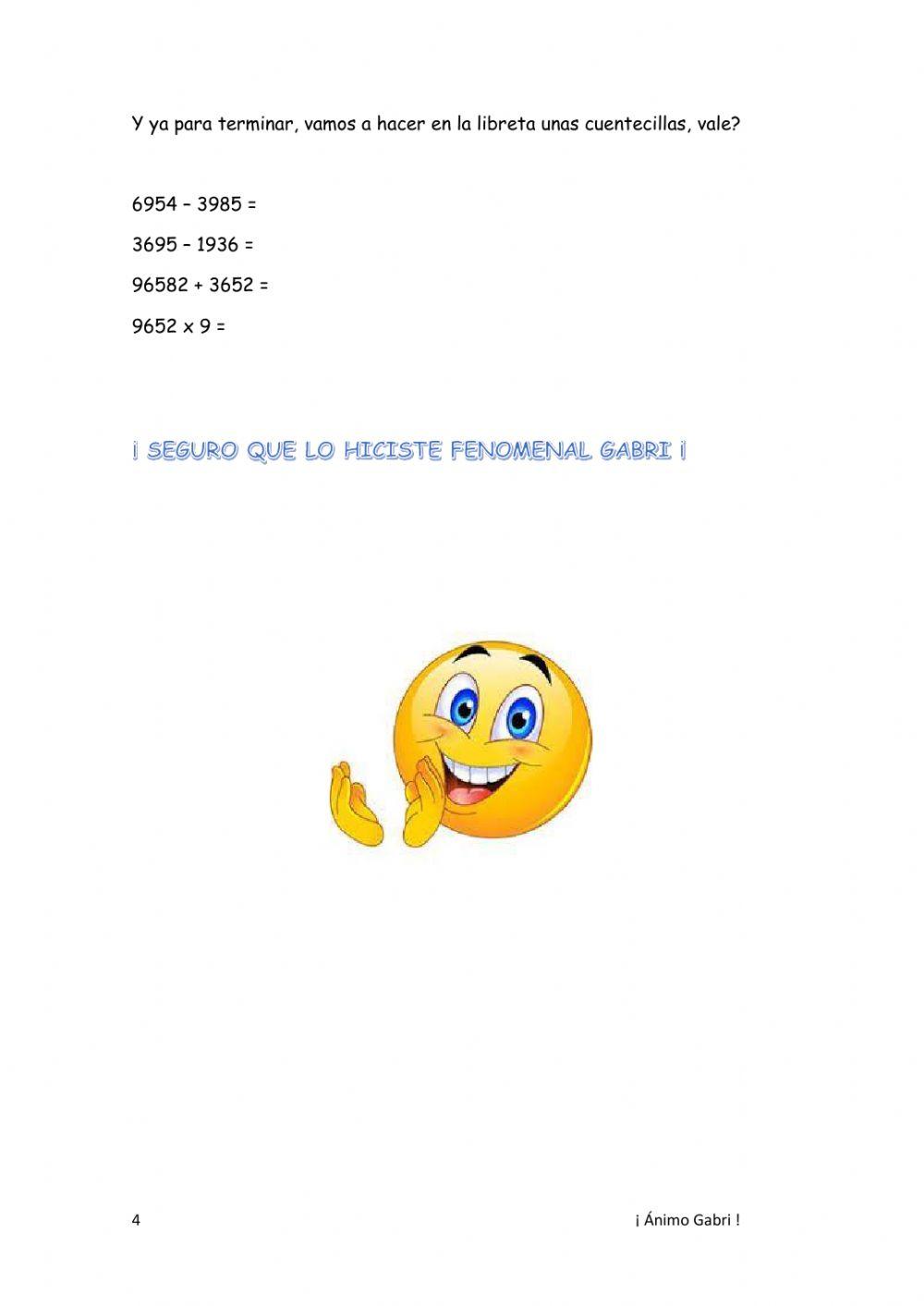 Números hasta el 100.000