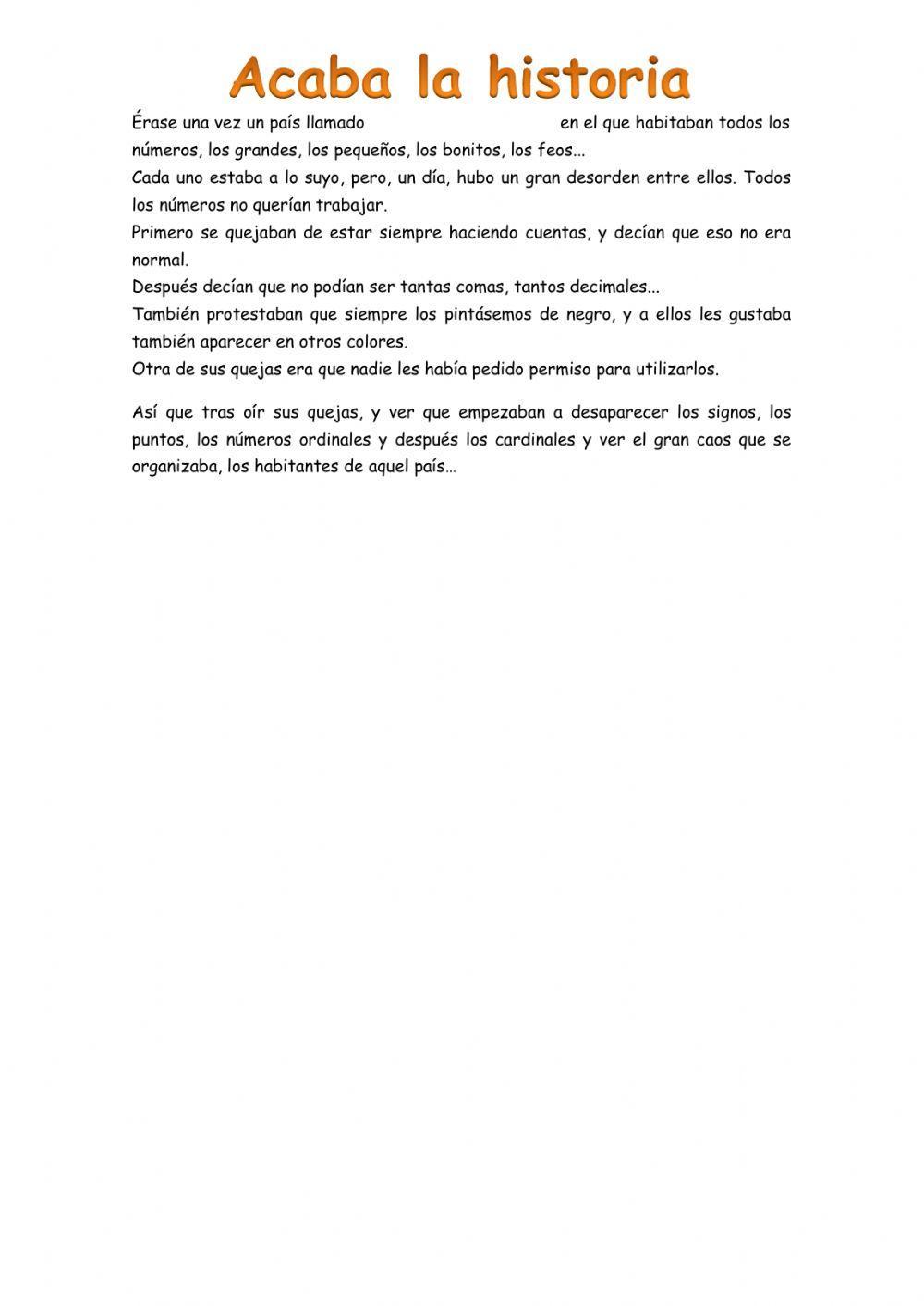 Acaba la historia