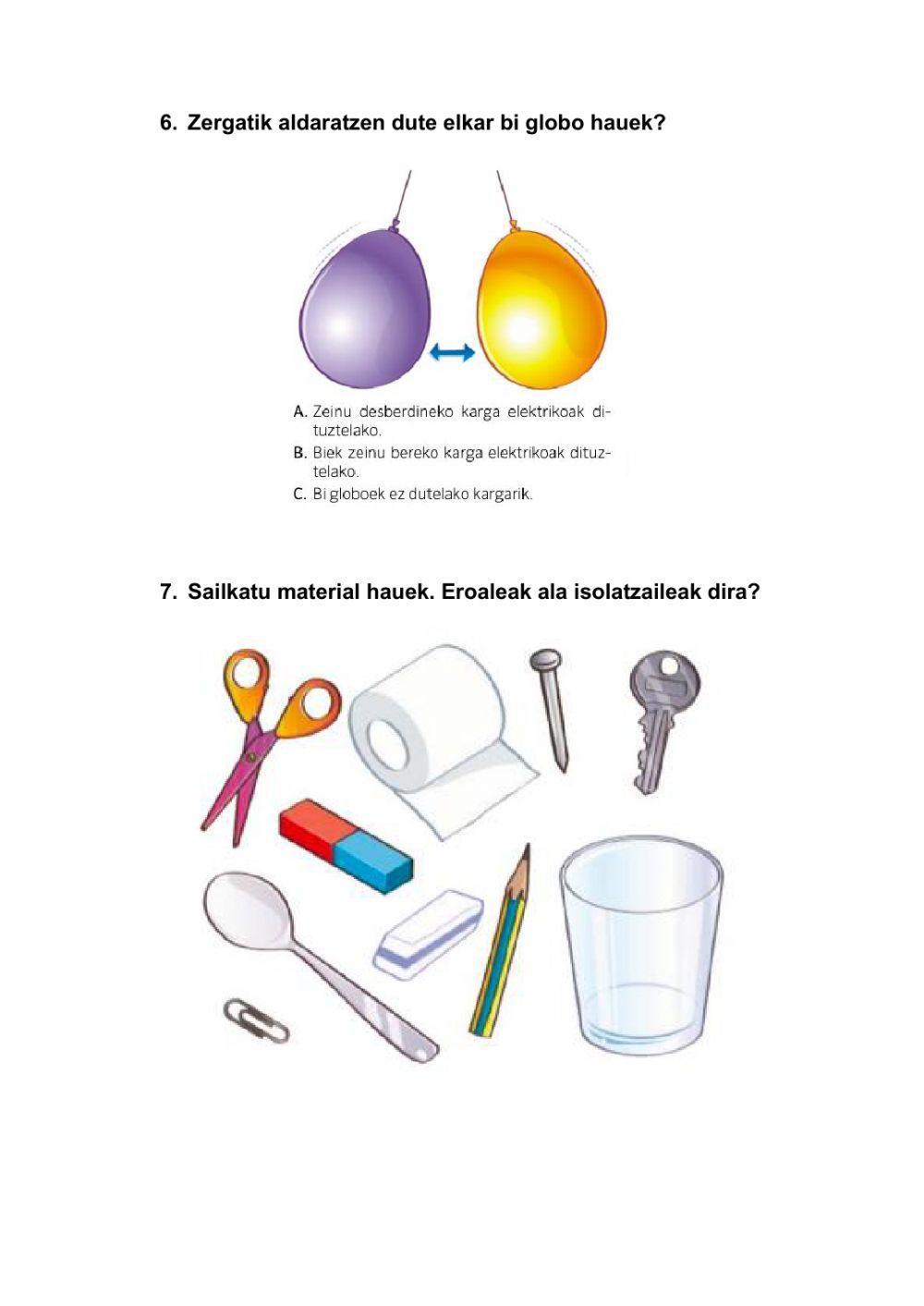 Elektrizitatea eta magnetismoa (LH6)