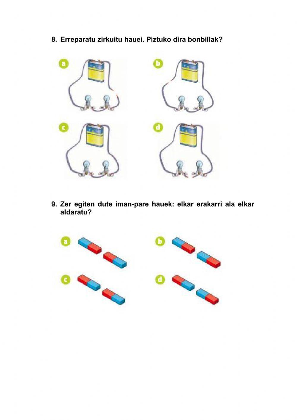 Elektrizitatea eta magnetismoa (LH6)