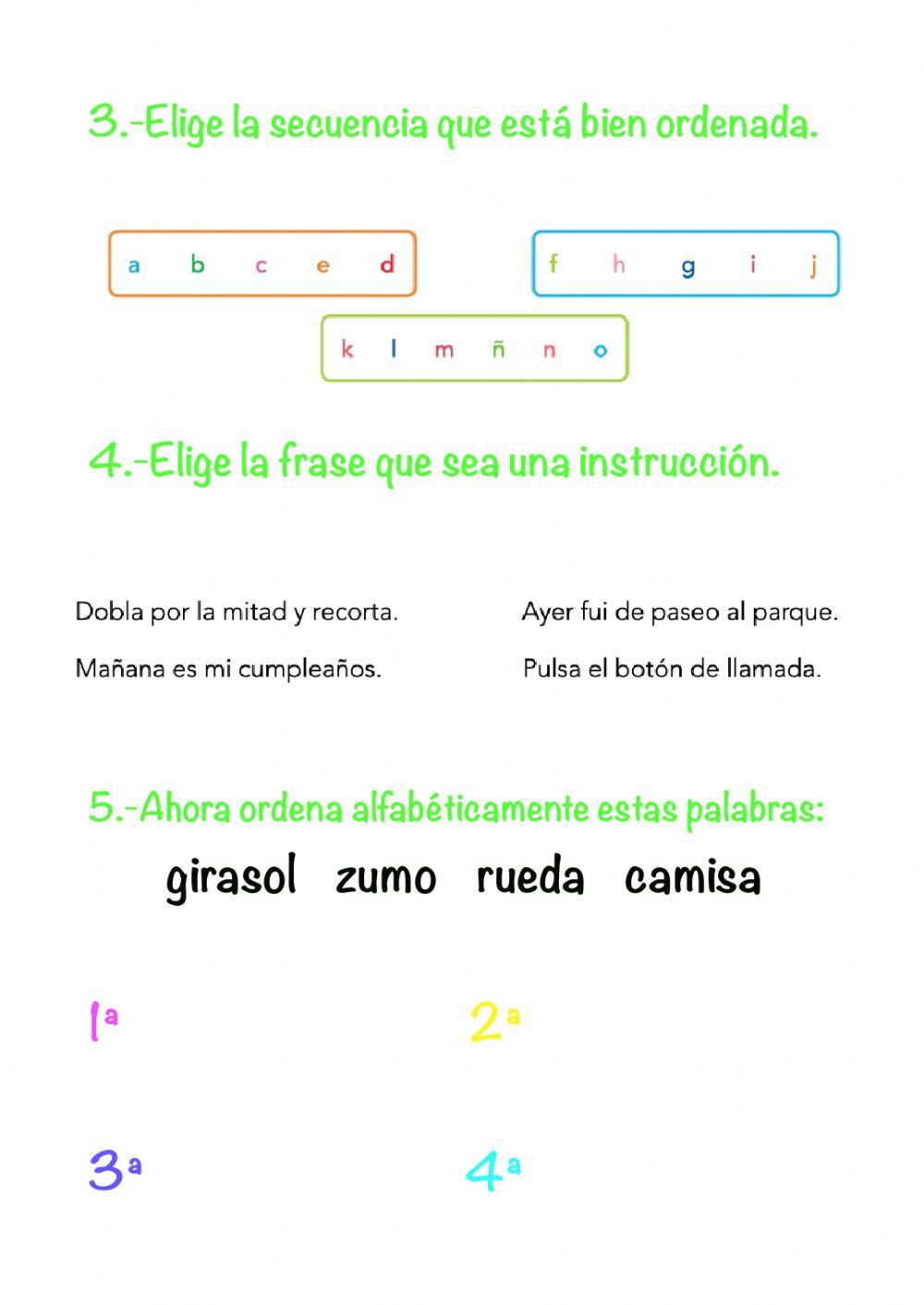 Evaluación unidad 12 Lengua 1º