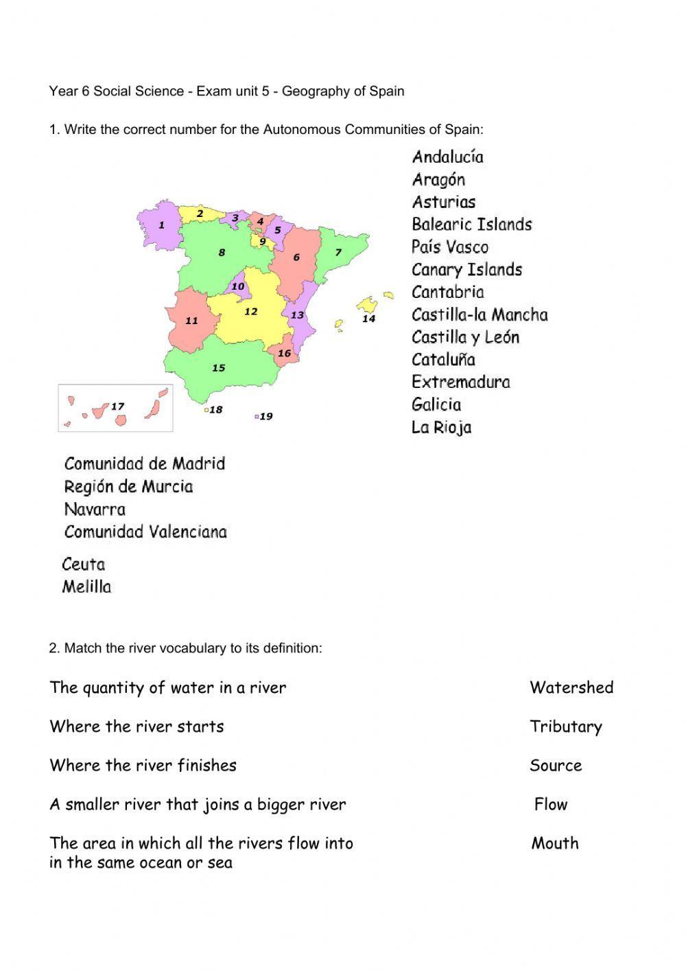 Gography of Spain Gography of Spain