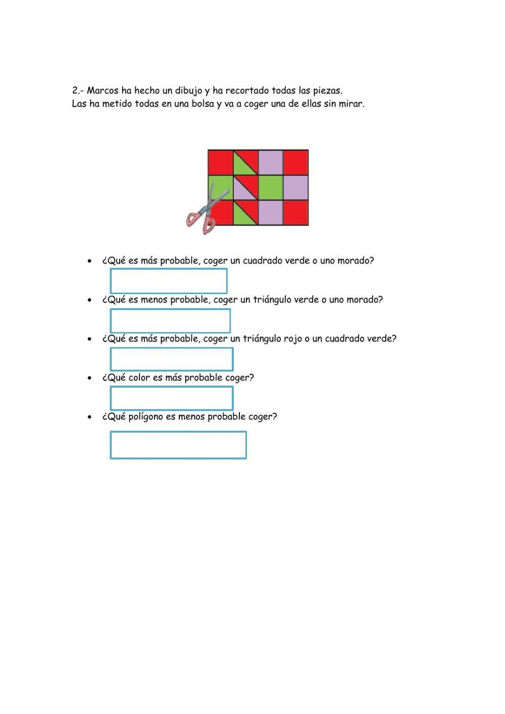 Más probable o menos probable