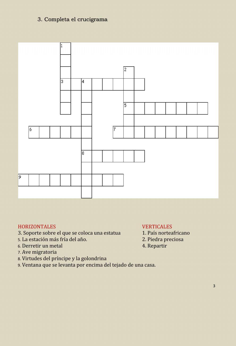 Comprensión del príncipe feliz