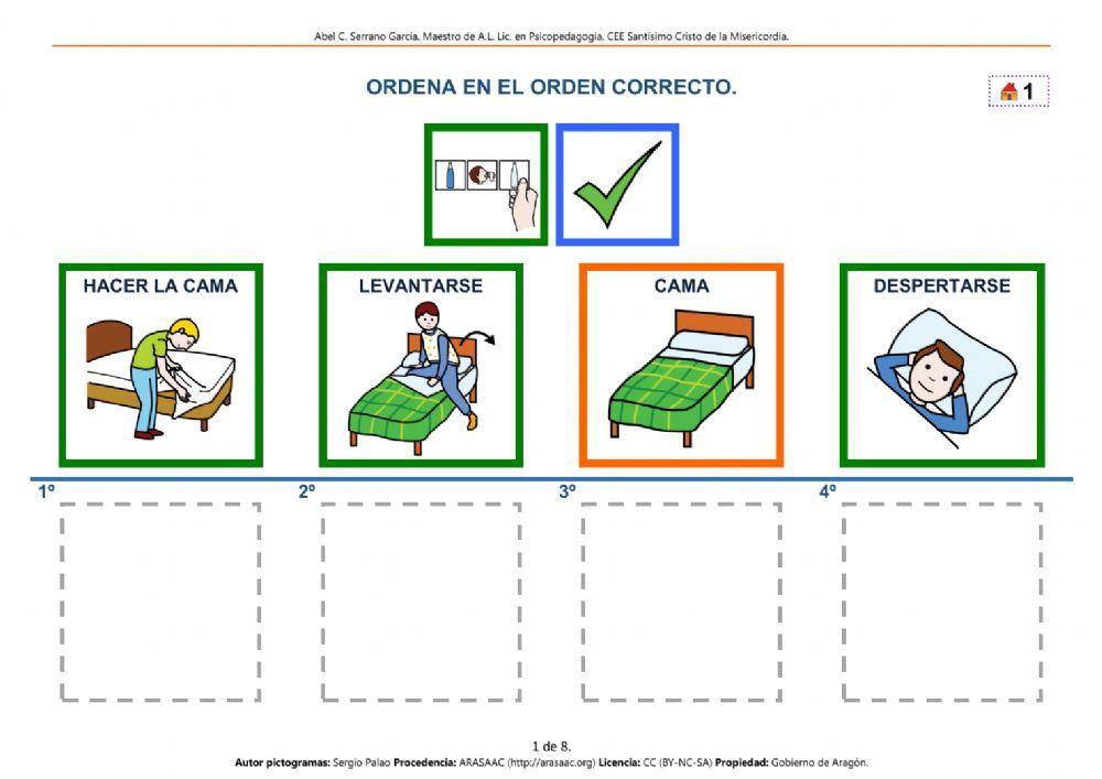 Secuencias temporales - 4 viñetas