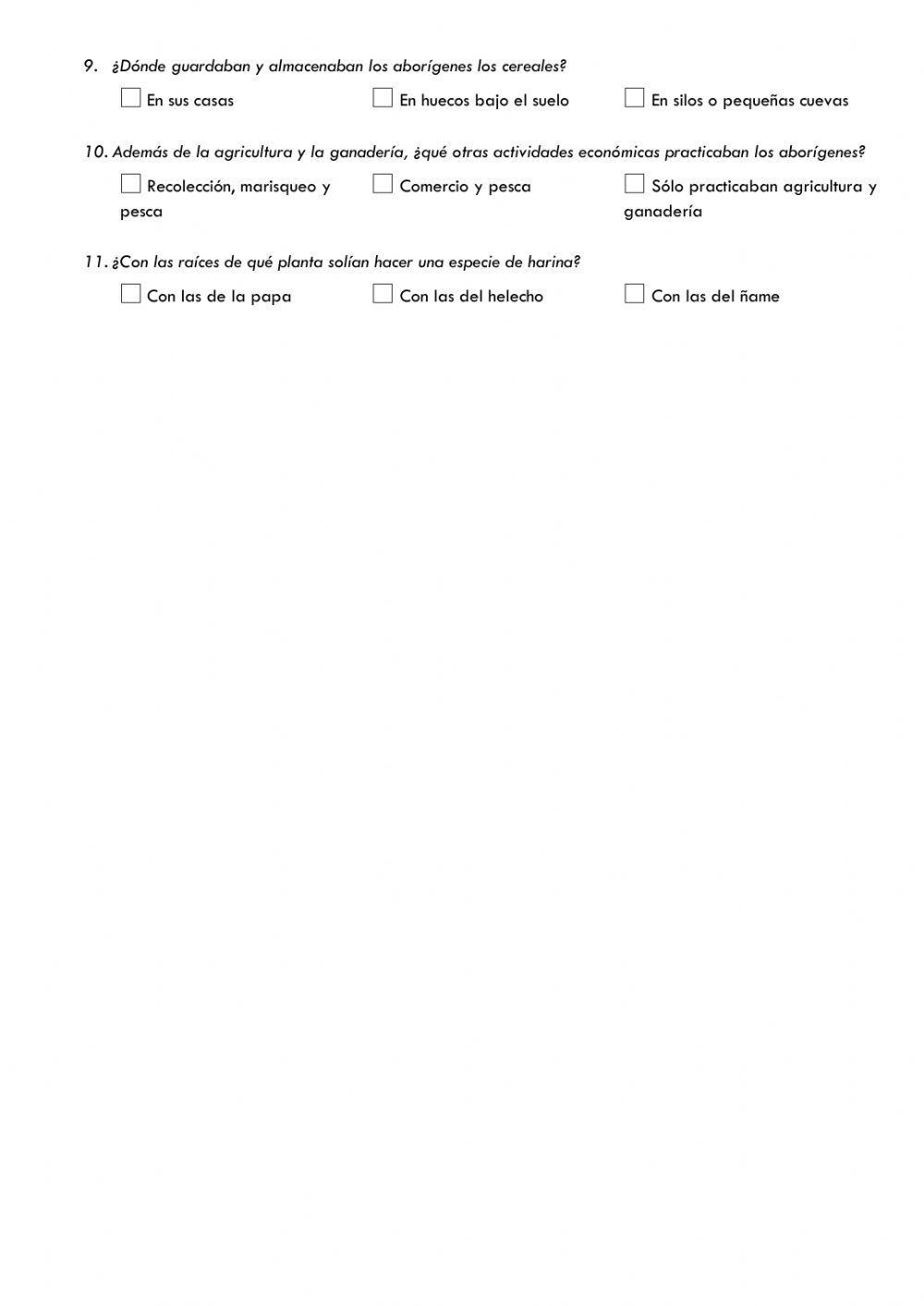 Prehistoria de Canarias - Actividad económica