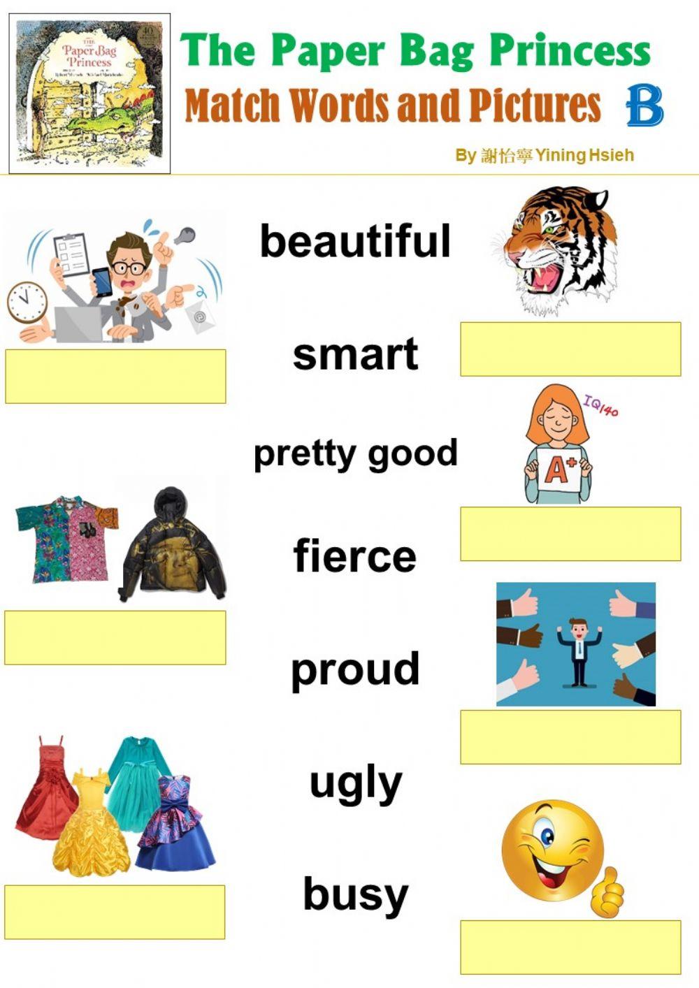 The Paper Bag Princess: B