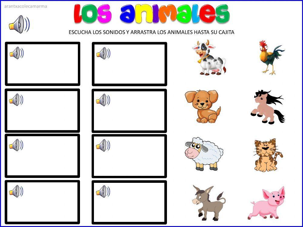 Los sonidos de los animales