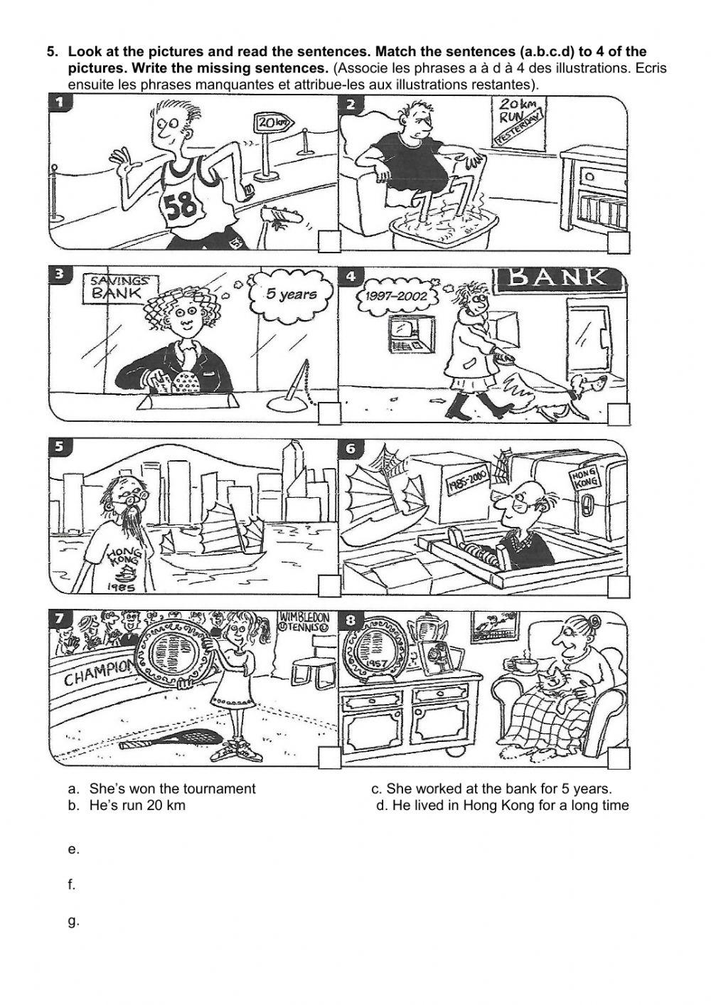 Present perfect or past simple