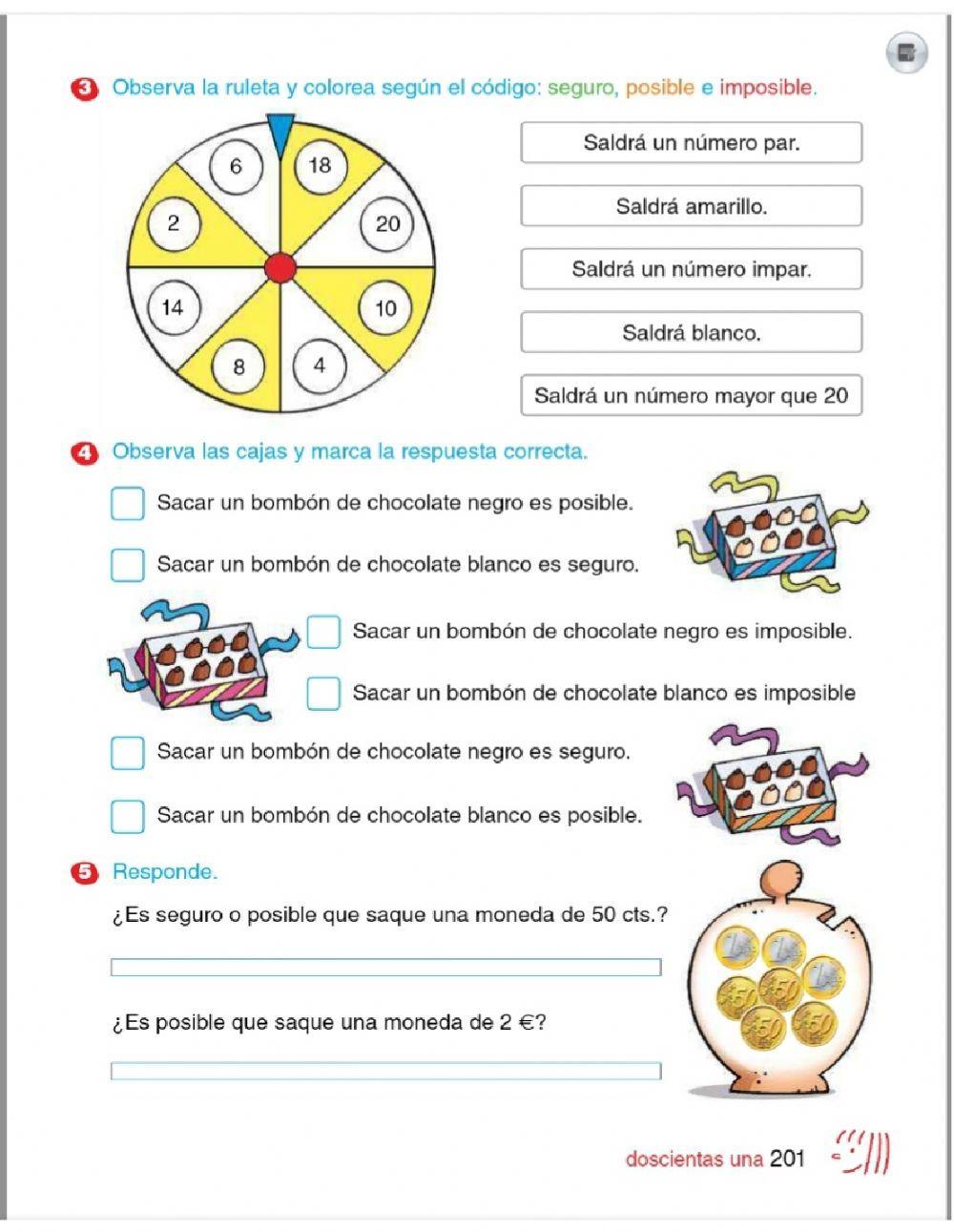 Mates 1-12 junio p7-8 Seguro posible imposible Mates 1-12 junio p7-8 Seguro posible imposible