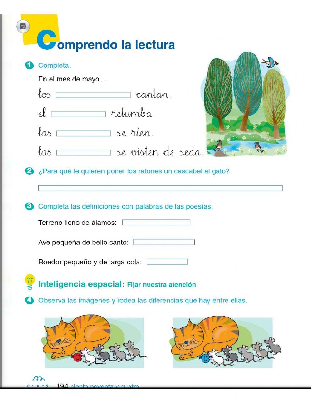 LENGUA 1-12 junio p1-3 lectura