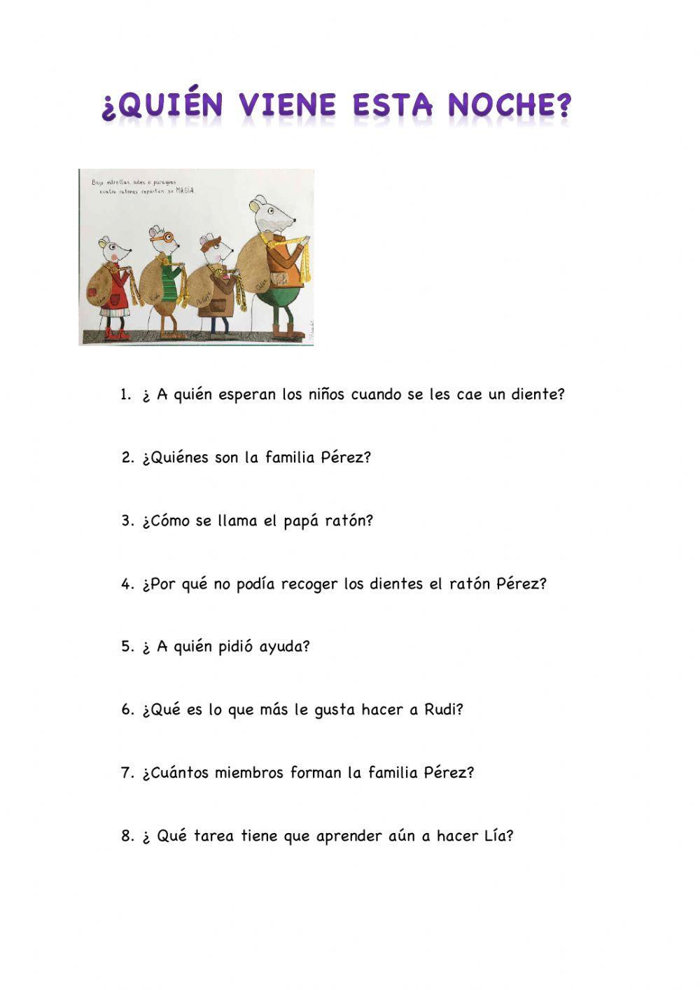 ¿Quién viene esta noche?