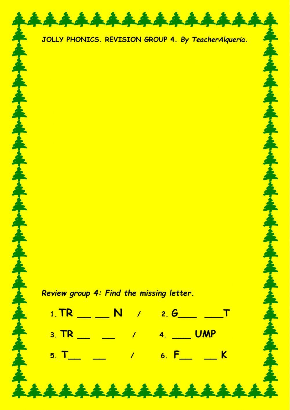 Jolly phonics group 4