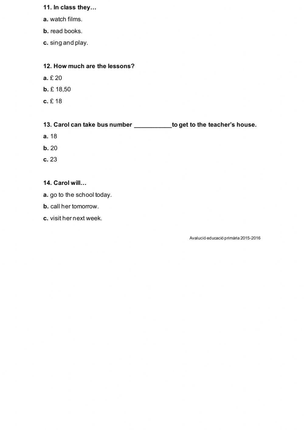 Tourist information & Private lessons