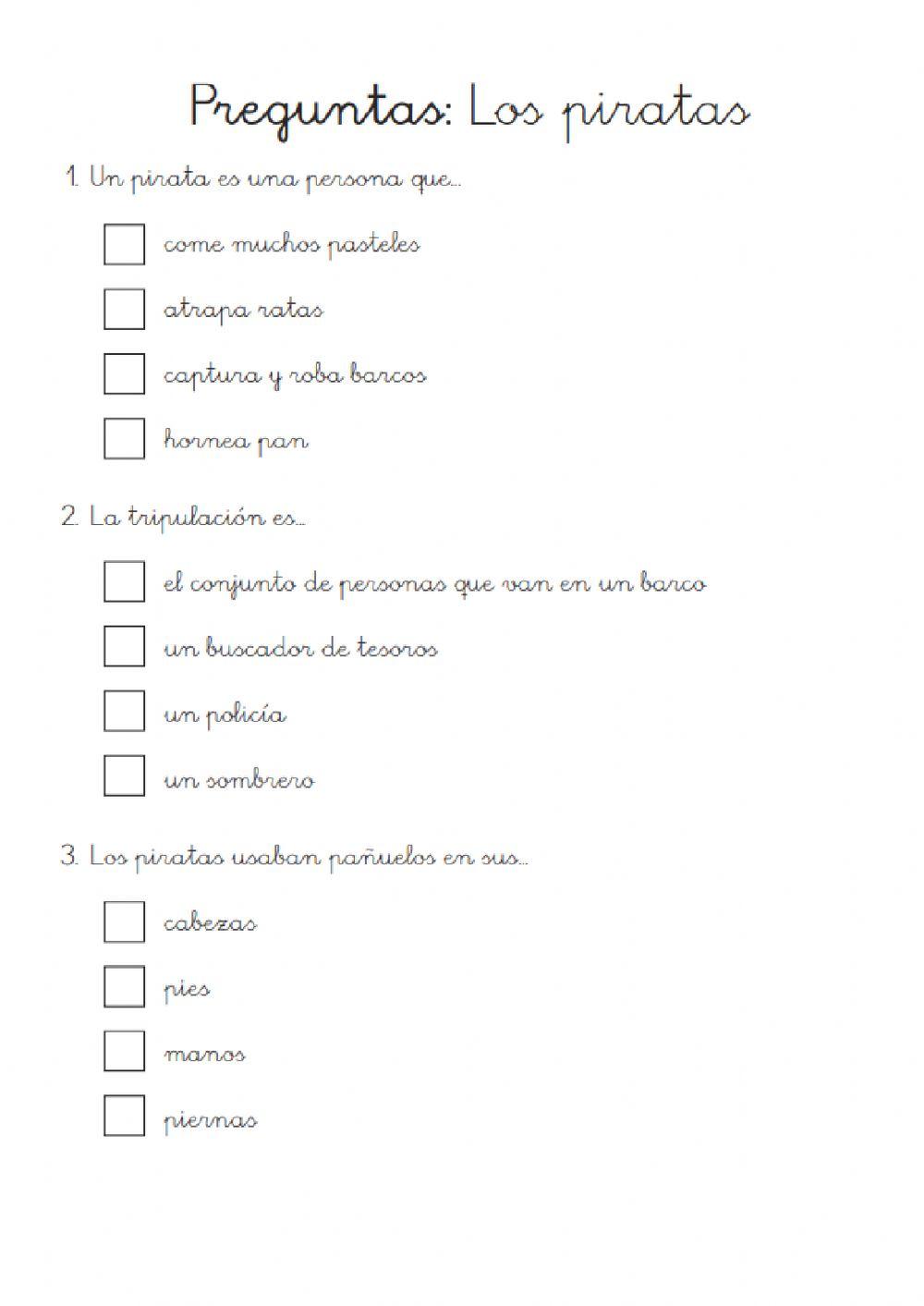 Comprensión de lectura