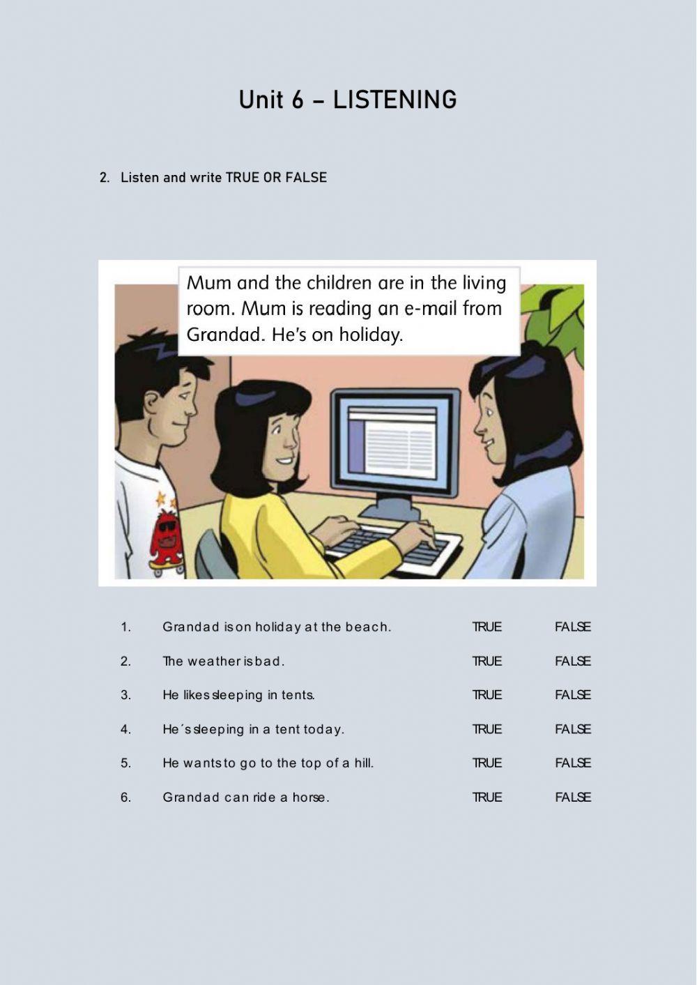 At the outdoor centre