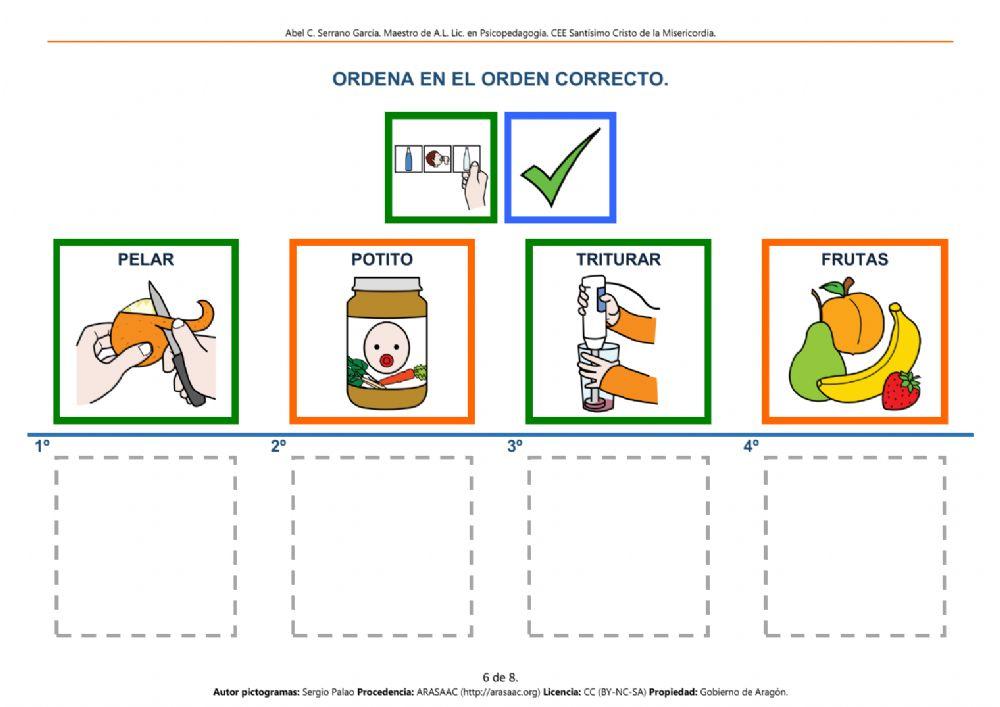 Secuencias temporales - 4 viñetas - CASA 2