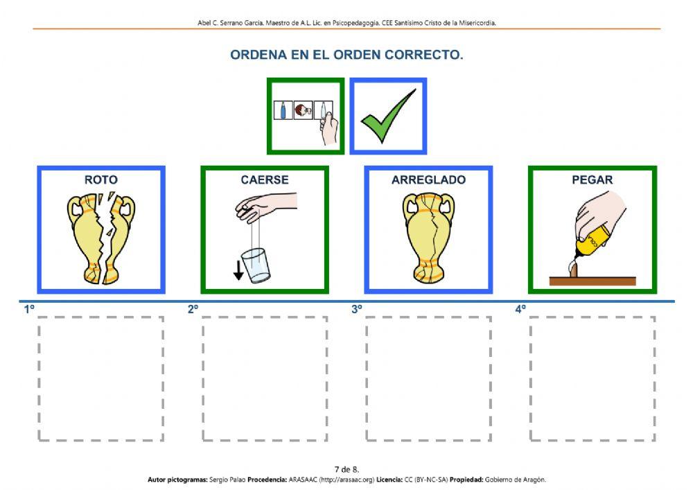 Secuencias temporales - 4 viñetas - CASA 2