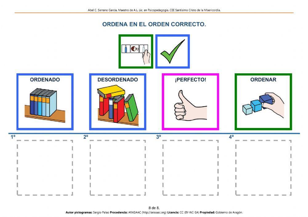 Secuencias temporales - 4 viñetas - COLEGIO 1