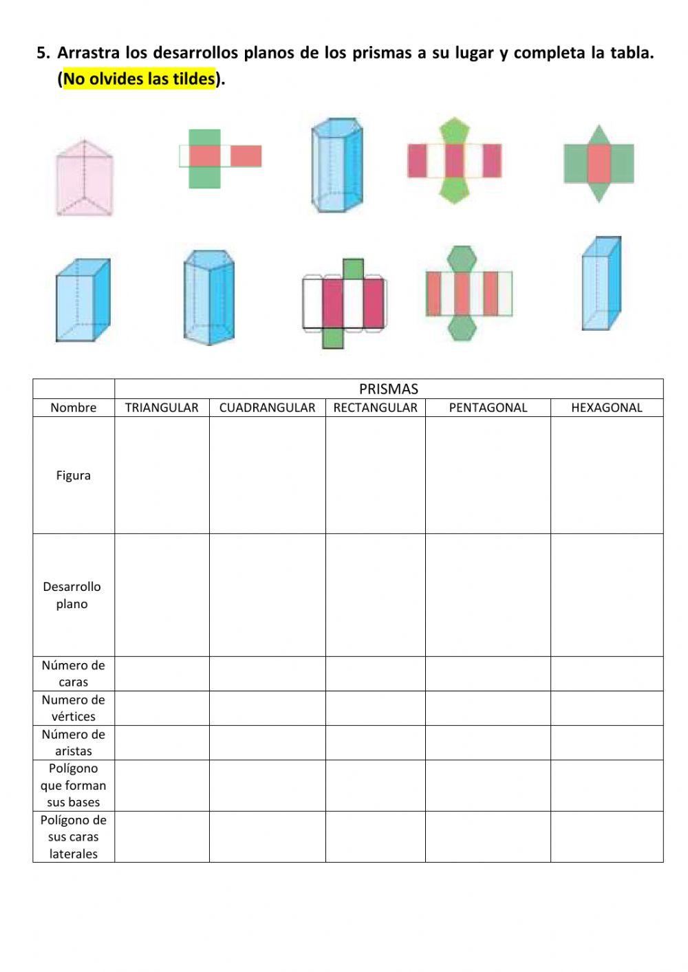 Cuerpos geométricos
