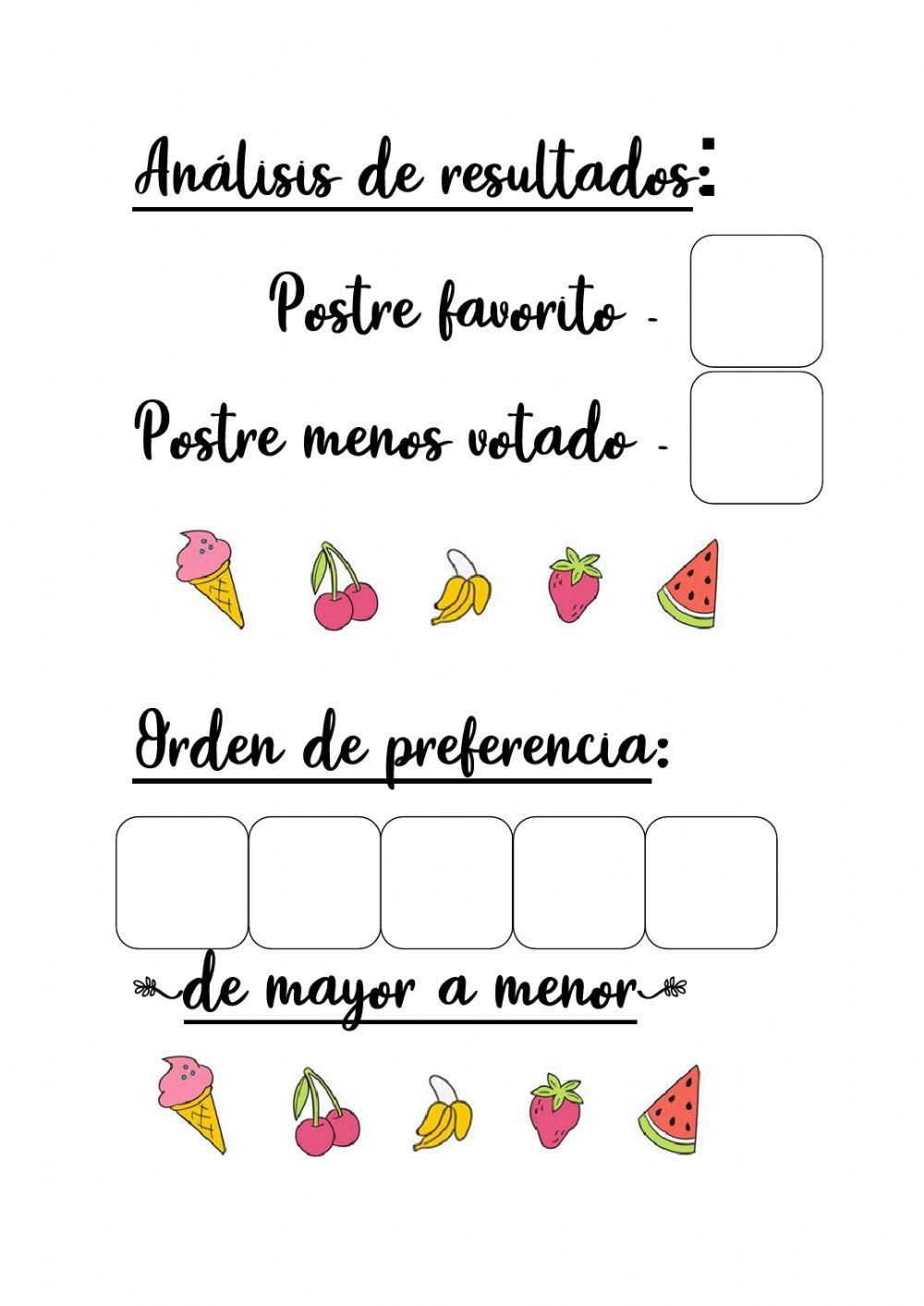 Nuestro postre favorito