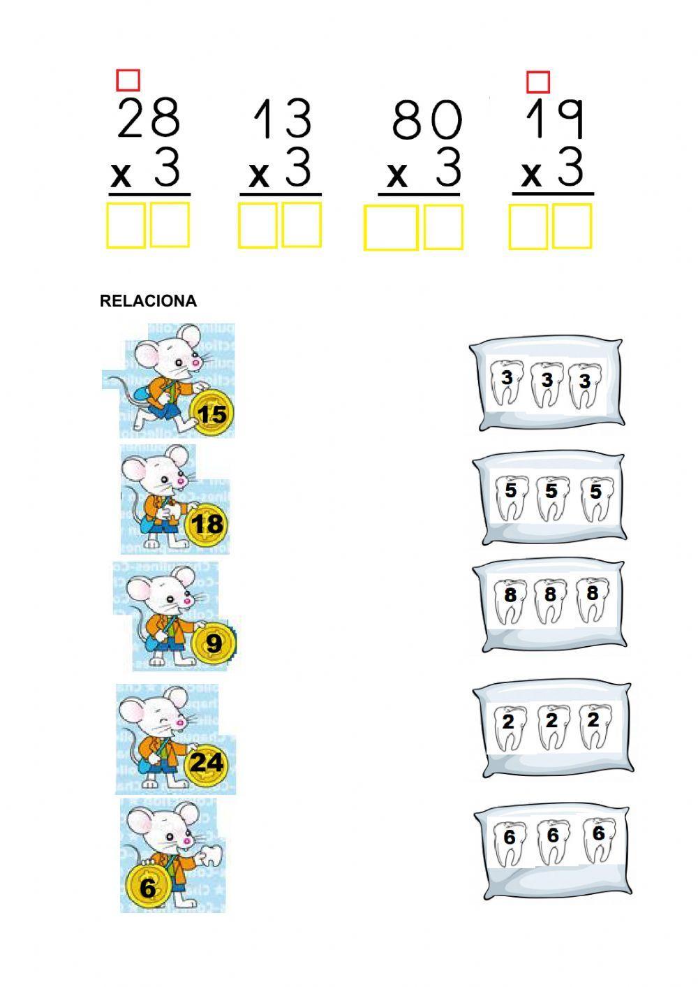 Multiplica amb el ratolí Pérez