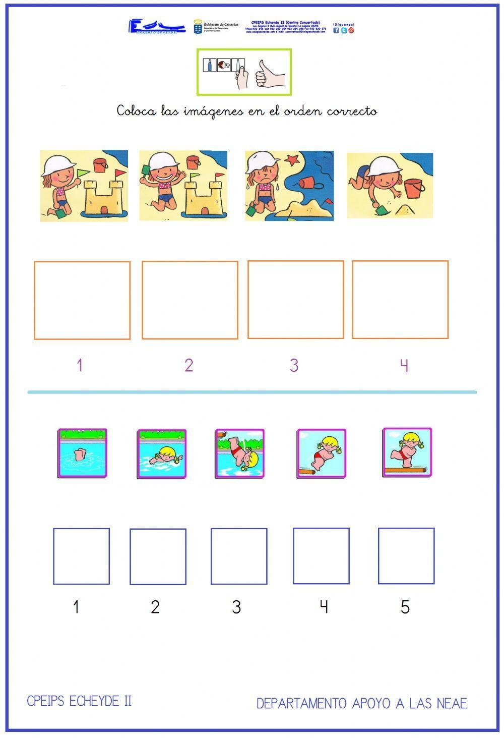 Secuencias temporales.Verano